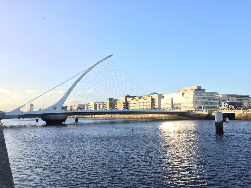 Samuel Beckett Bridge, Dublin, Irlanda