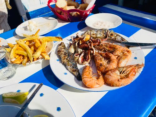 piatti di pesce fresco a essaouira