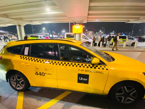 Uber a Budapest verso l’aeroporto